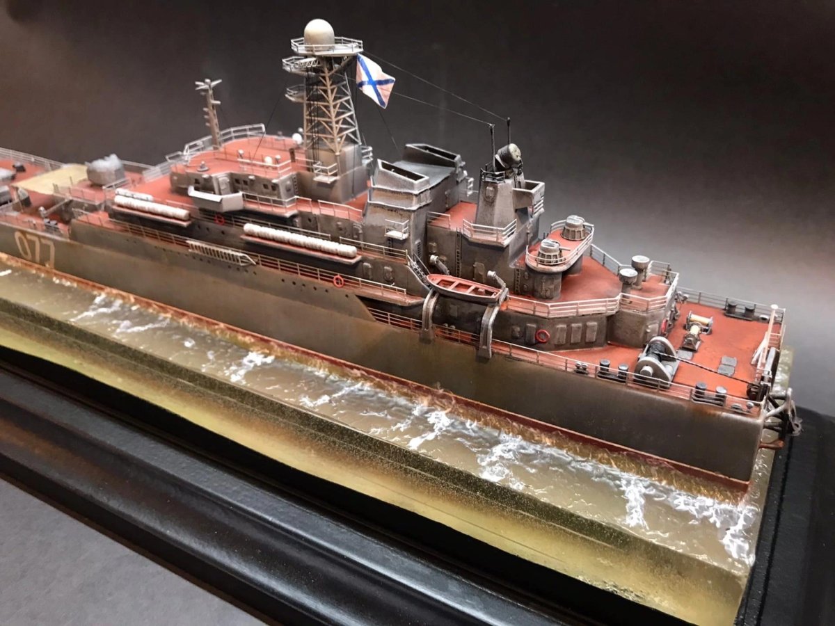 Пересвет корабль модель