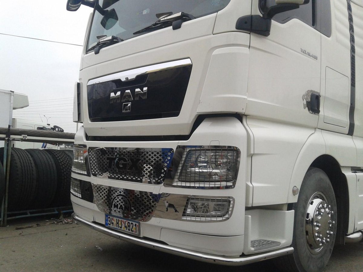 Бампер man TGX