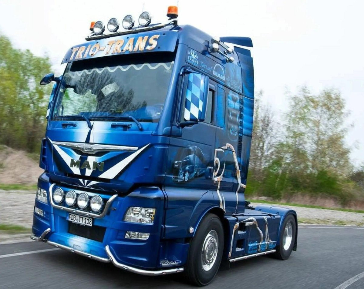 Тюнингованные ман ТГА