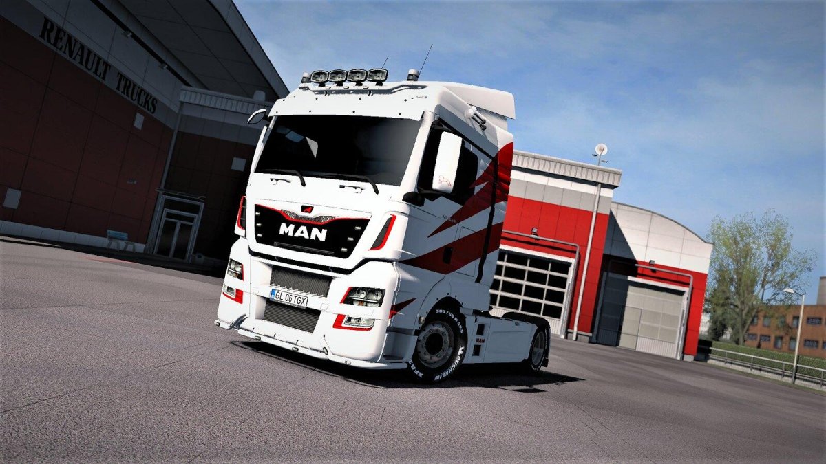 Грузовик man TGX Euro 6