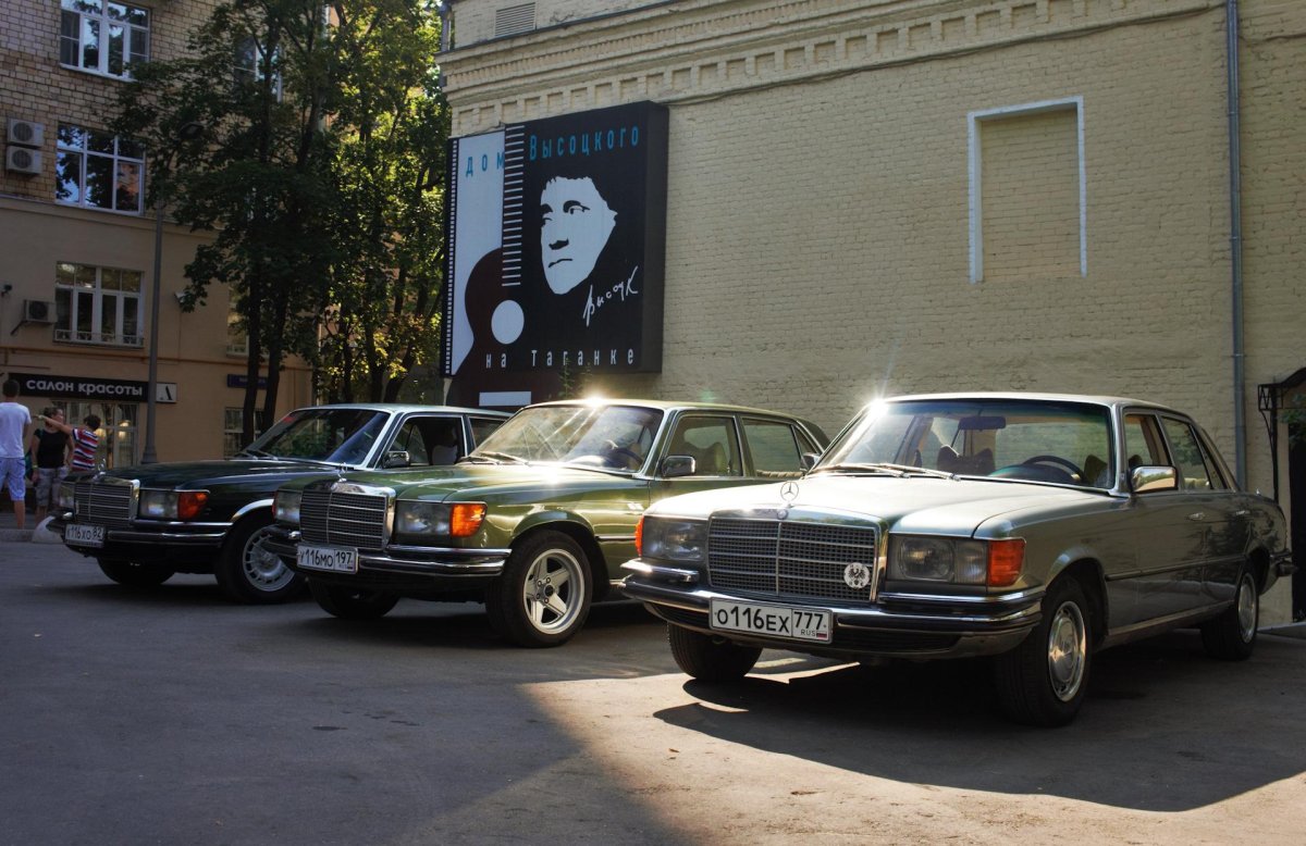 Mercedes-Benz w116 Владимира Высоцкого