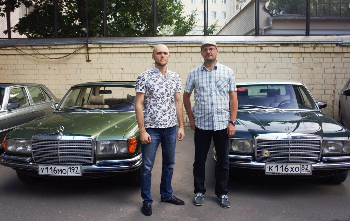 Мерседес Высоцкого модель w116