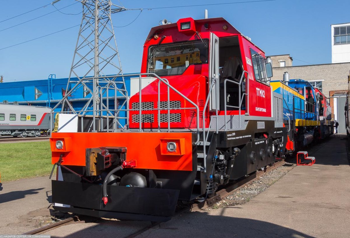 Маневровый тепловоз тгмк2 Калугапутьмаш