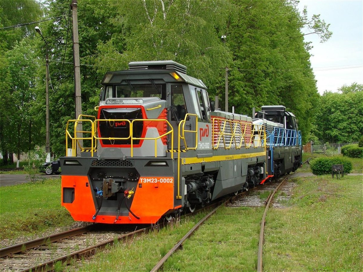 Маневровый Локомотив тэм23