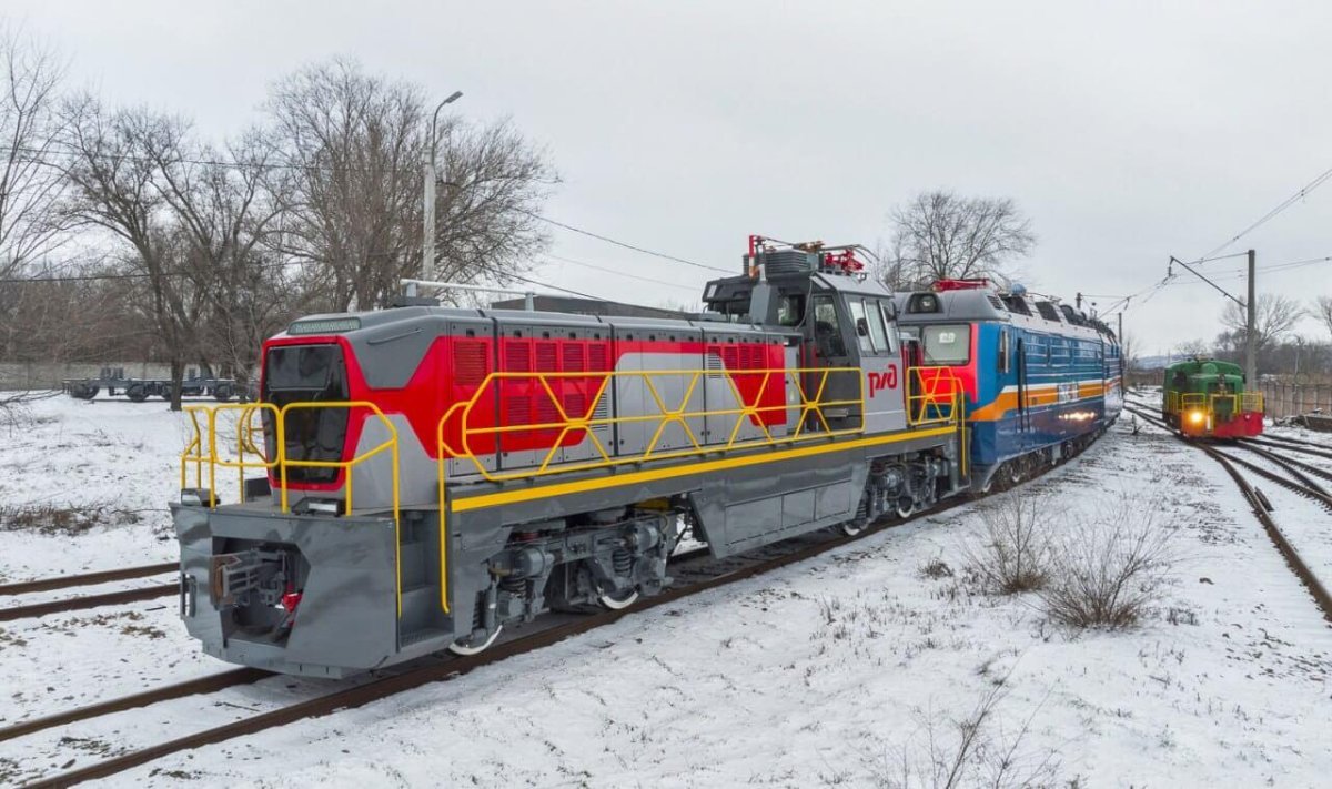 Эмка2 маневровый электровоз