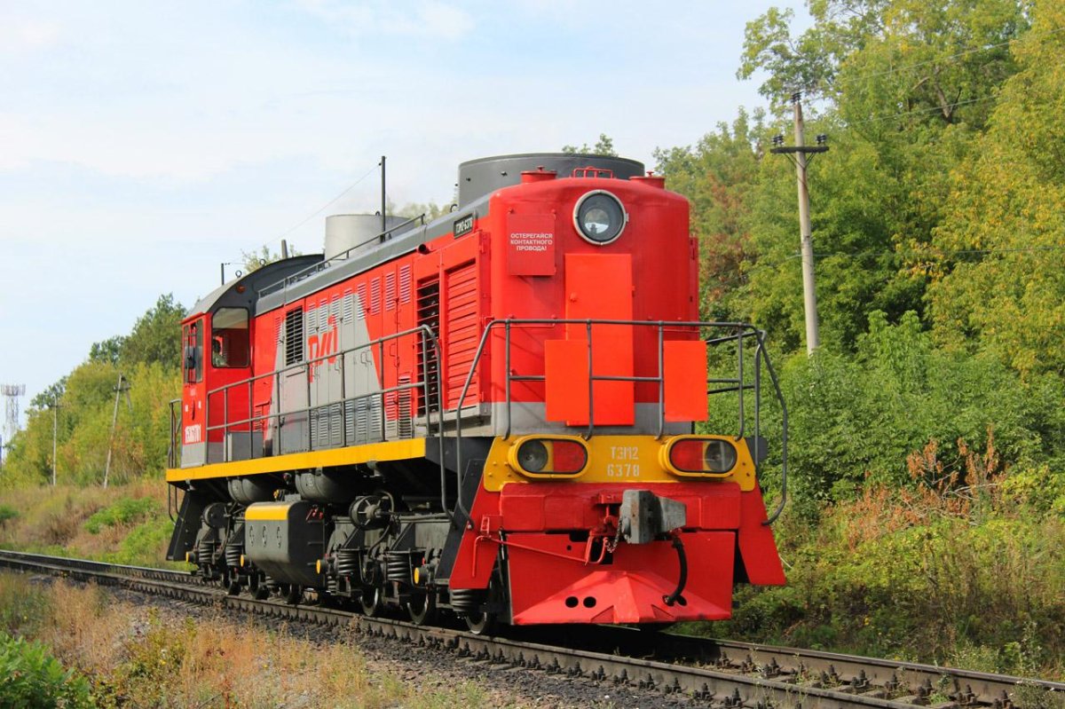 Маневровый Локомотив ТЭМ 2