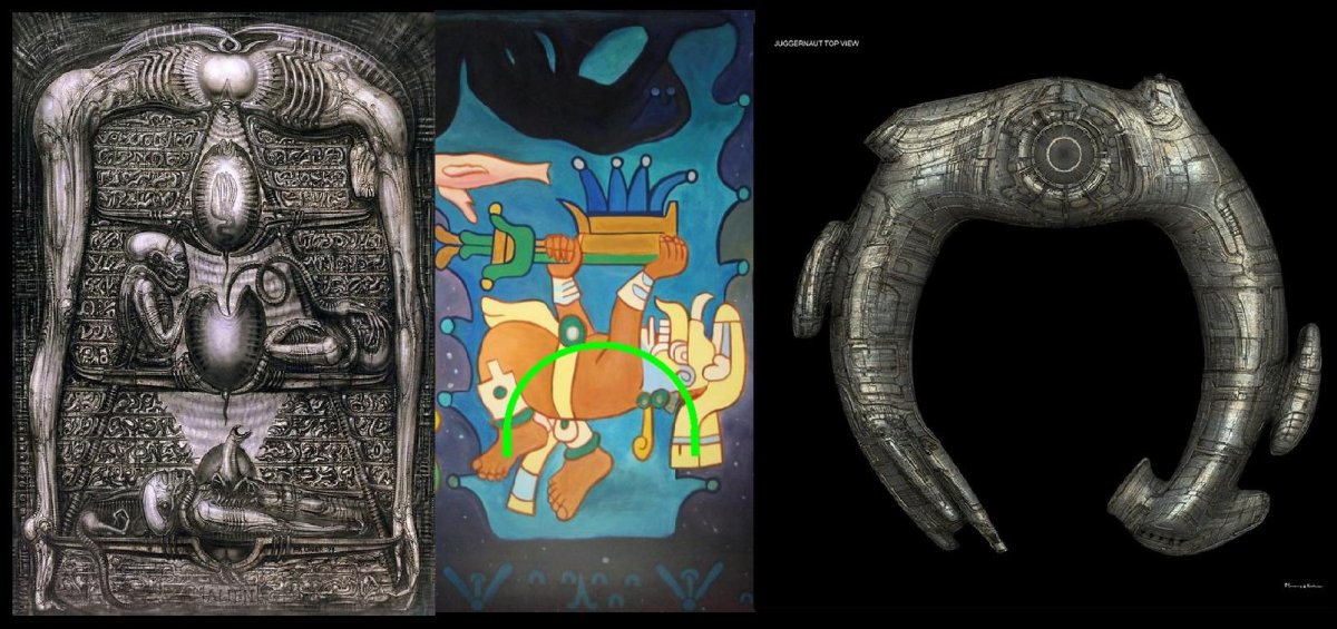 ДЕРЕЛИКТ чужой корабль