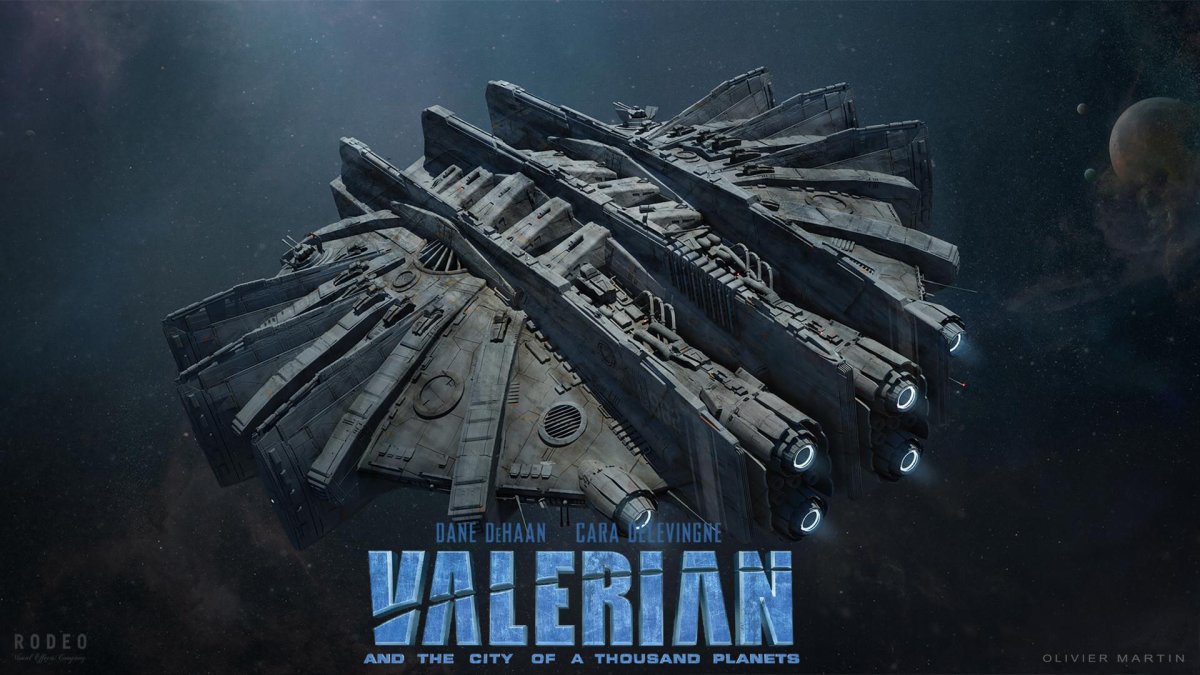 Валериан и город тысячи планет корабль