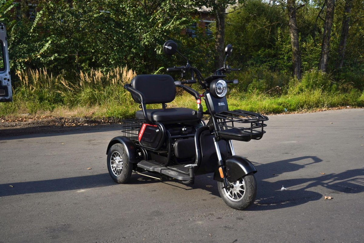 Электротрицикл White Siberia sibtrike Max 2000w