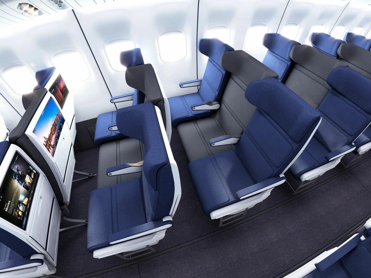 Boeing 777 кресла