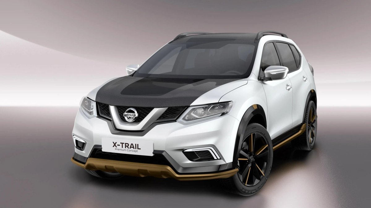 Nissan x-Trail t32 белый