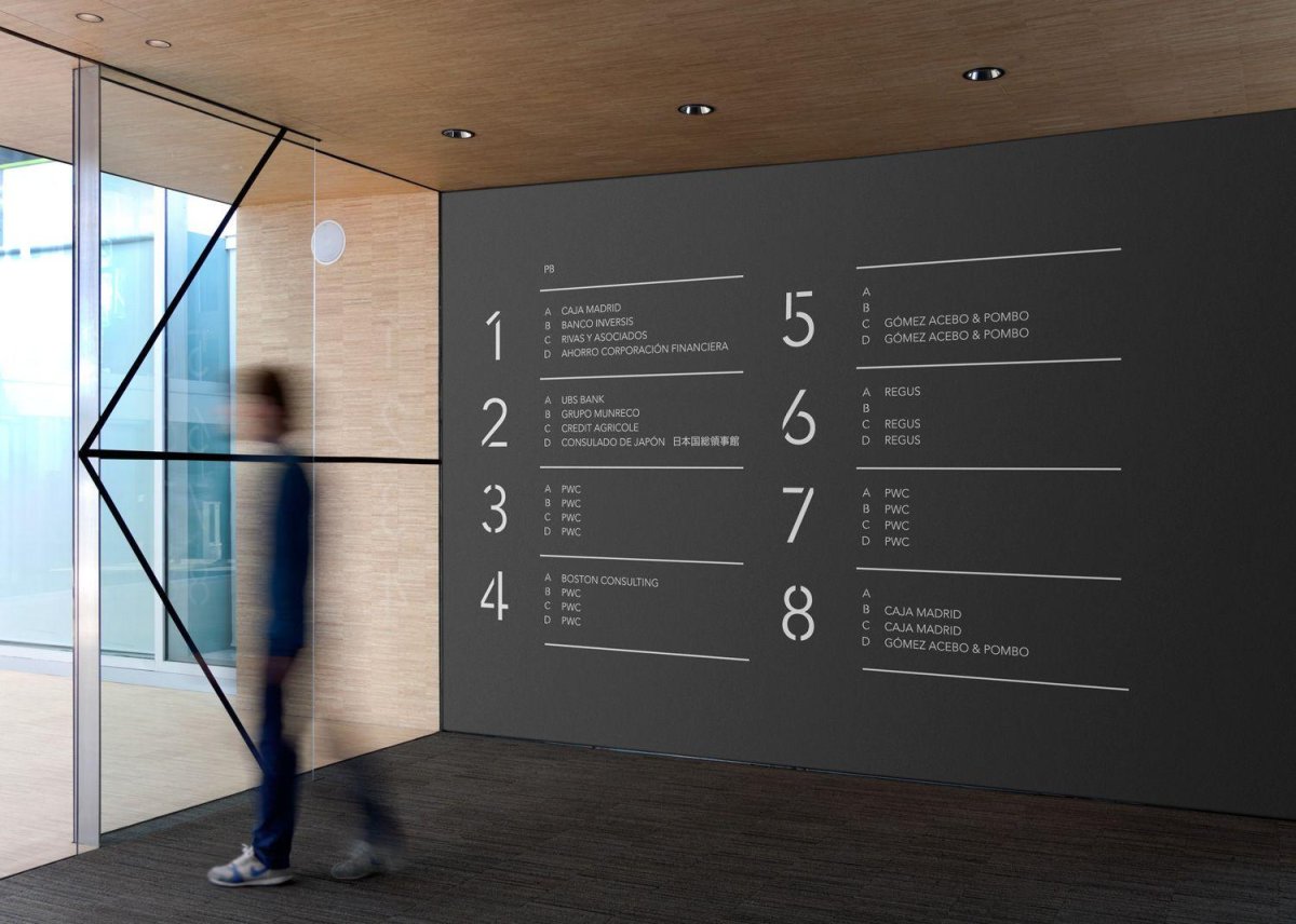 Навигационные стенды для офисных зданий