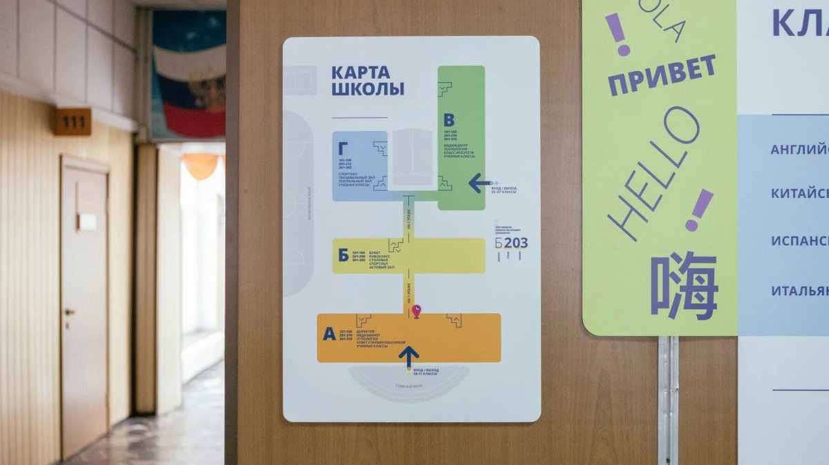 Навигация в школе