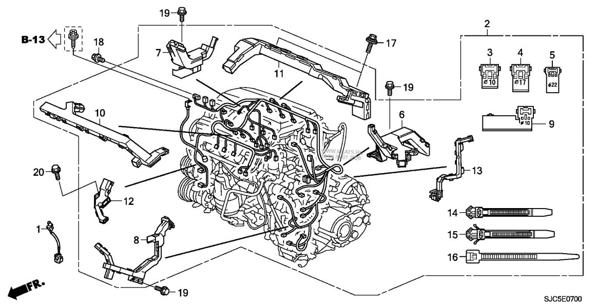 Датчики двигателя Хонда Риджлайн