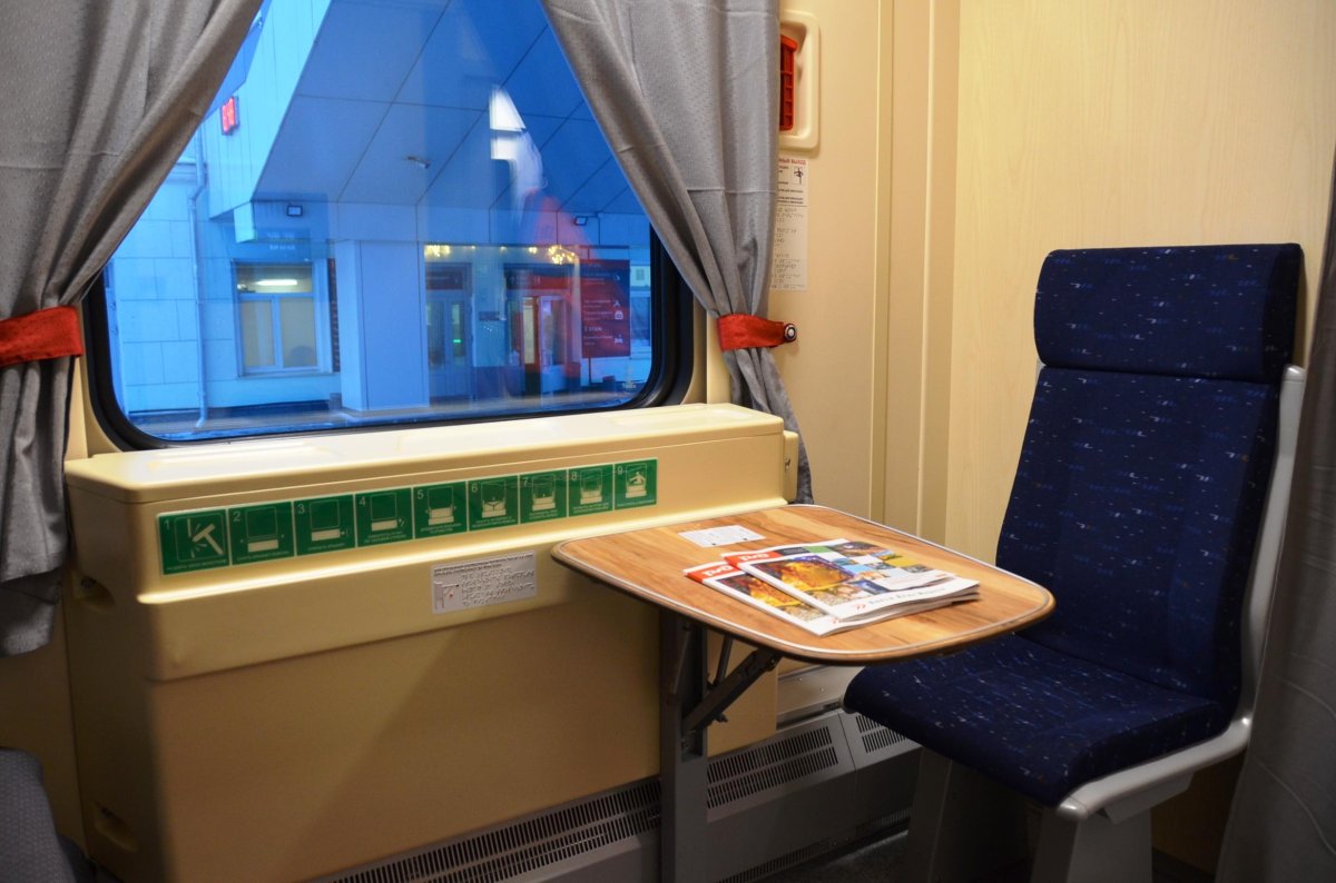 Фирменный поезд Вятка плацкарт