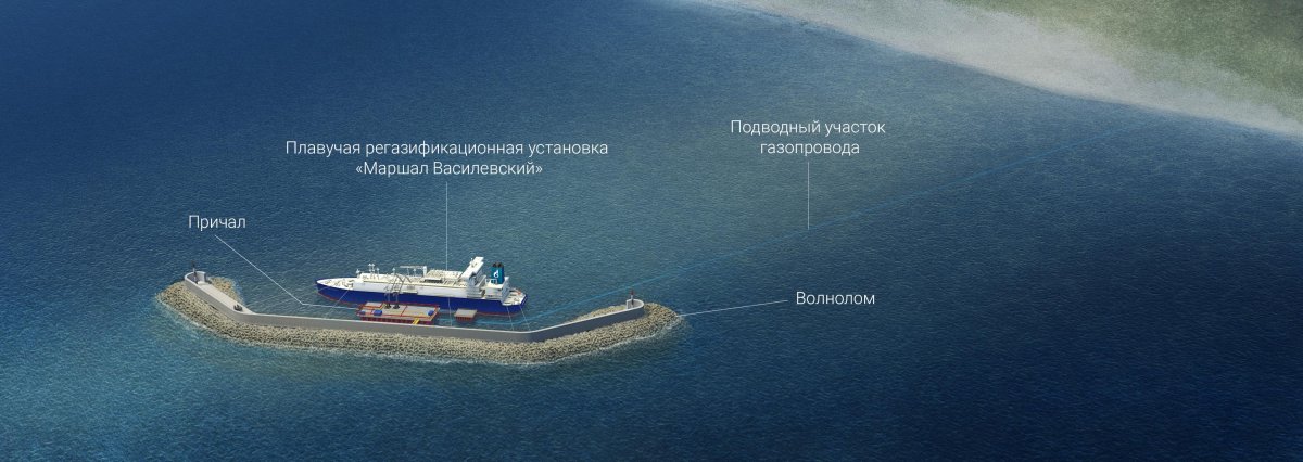Терминал СПГ В Калининграде