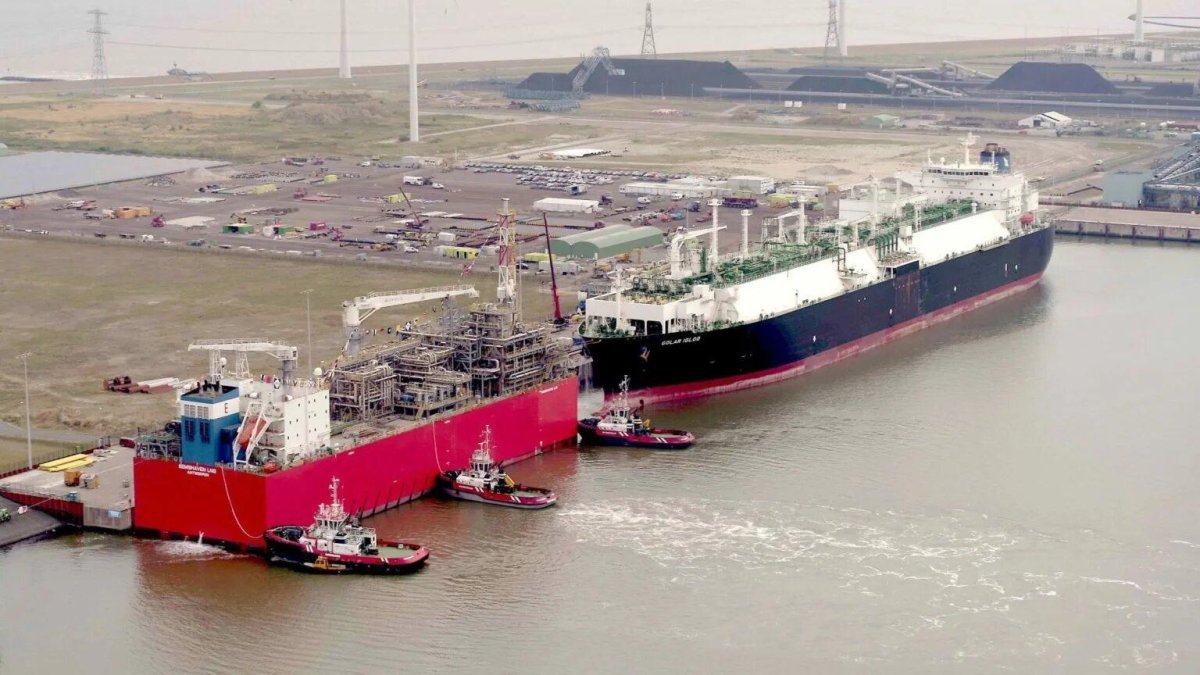 Регазификационный терминал сжиженного природного газа