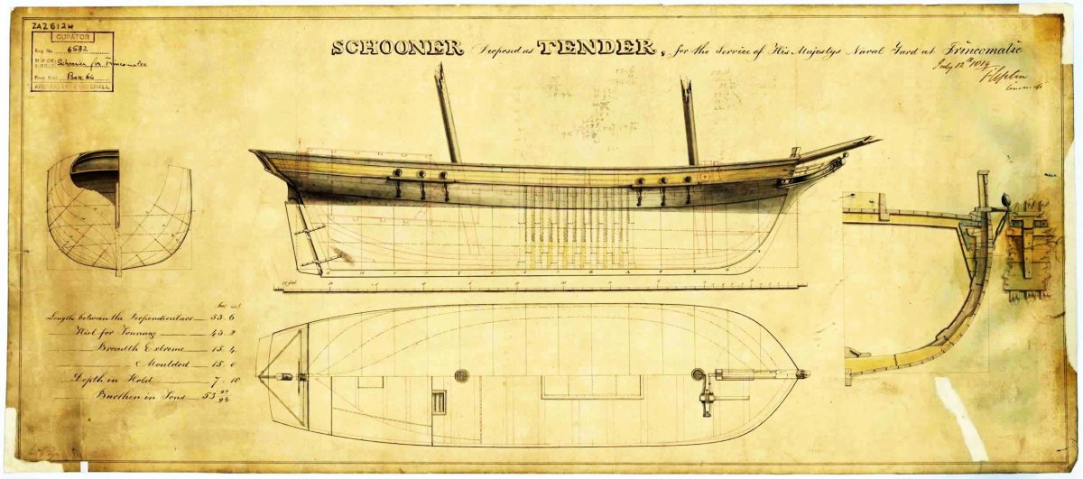 Шхуна халкон чертежи