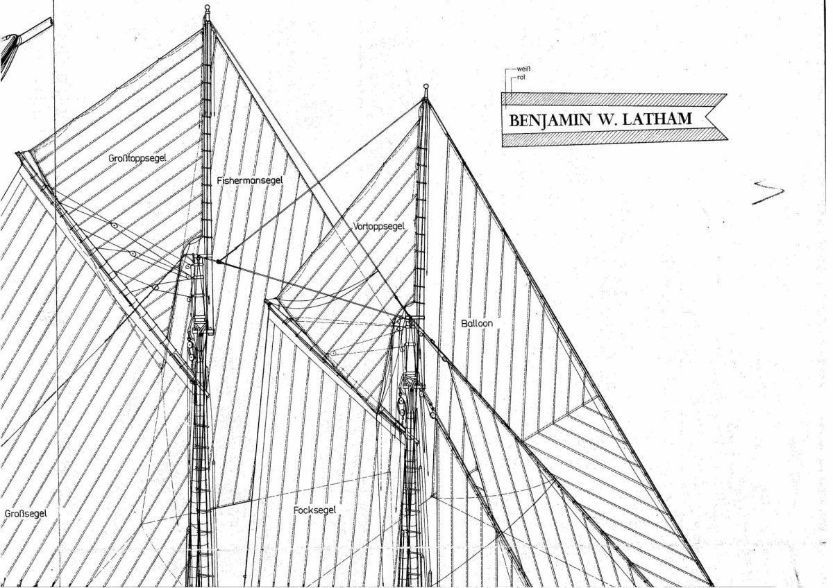 Парусная шхуна Амазон