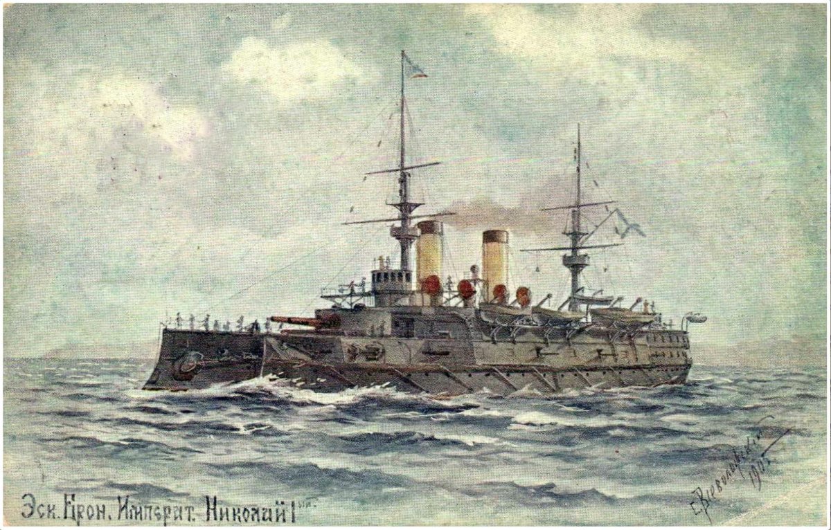 Император Николай i броненосец