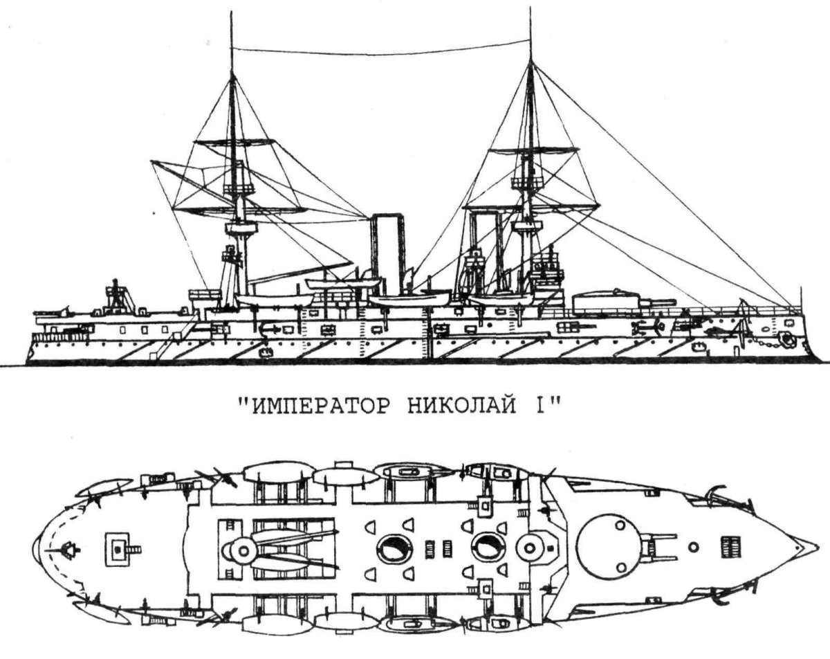 Эскадренный броненосец Николай 1