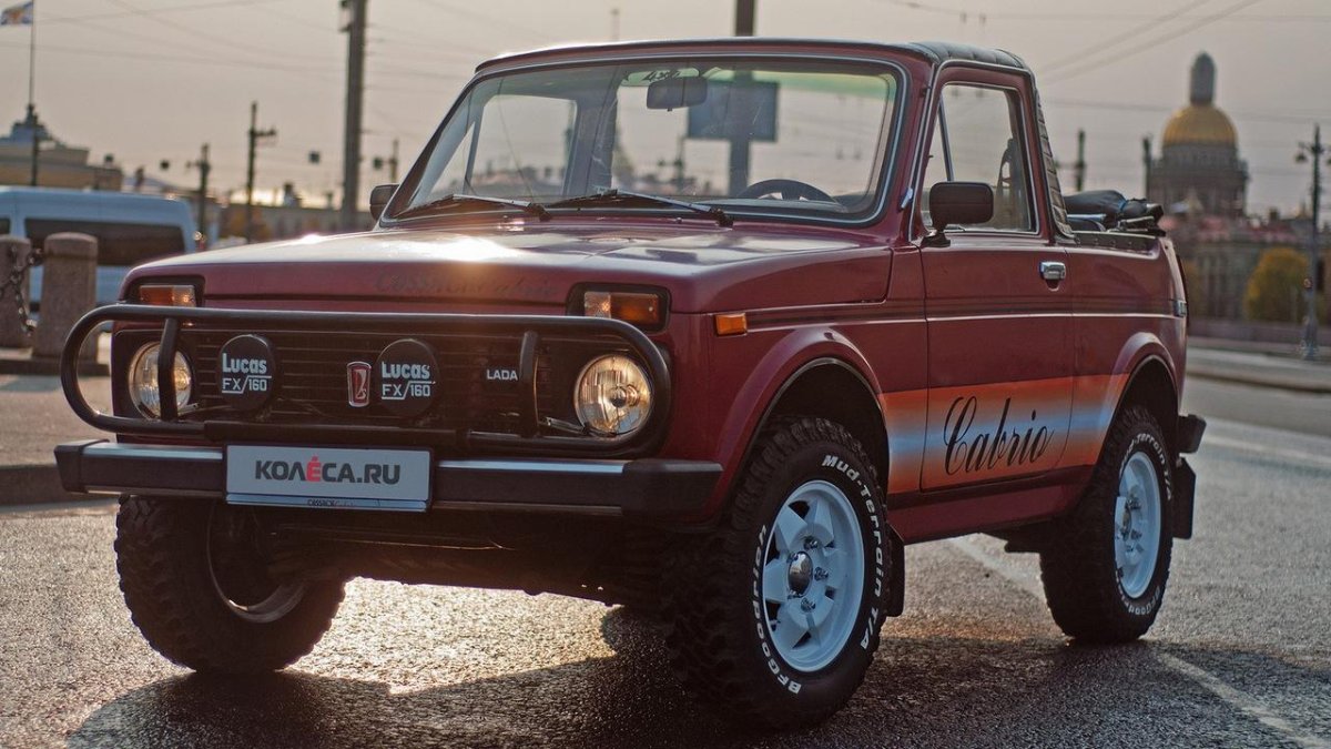 Кабриолет Lada Niva