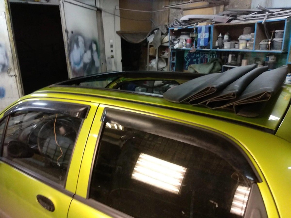 Матиз с панорамной крышей