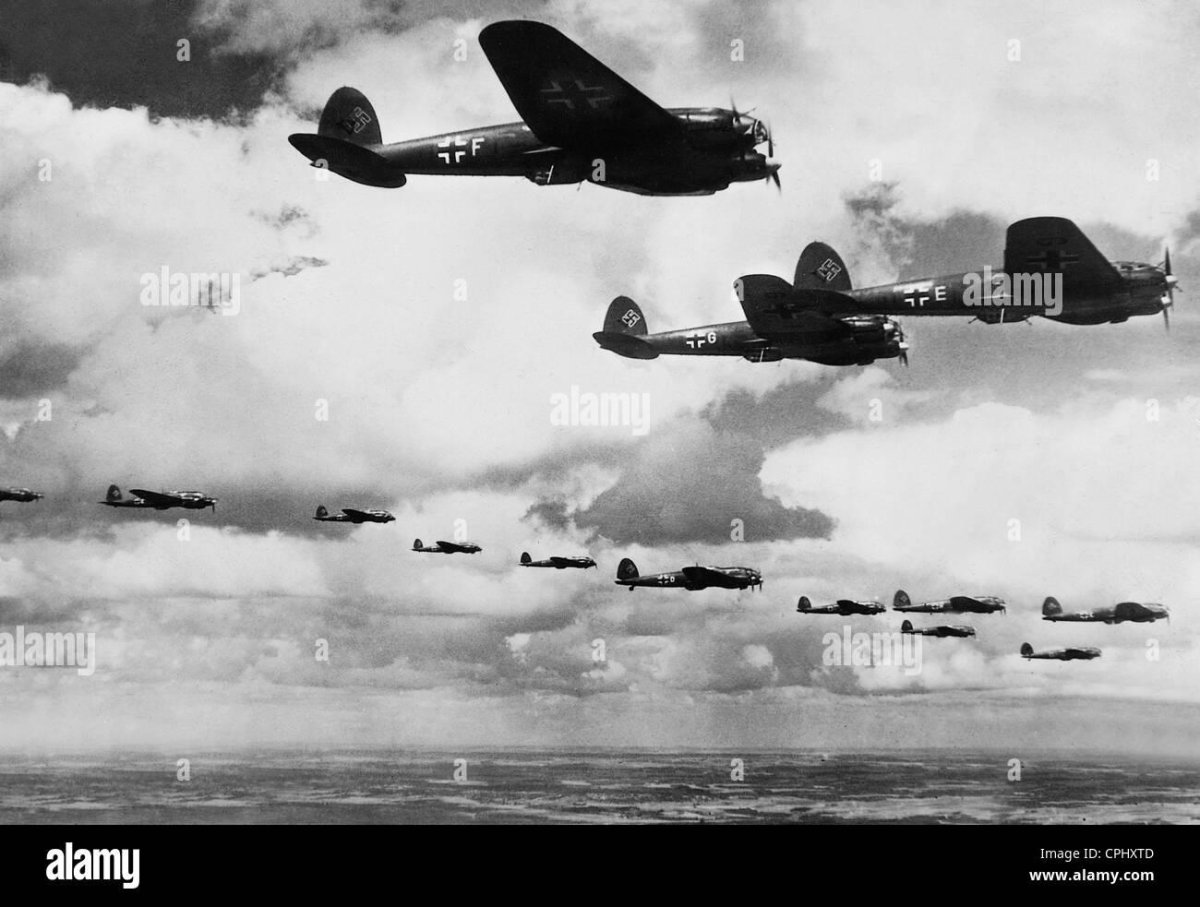 Немецкие самолеты 22 июня 1941 года начало Великой Отечественной войны