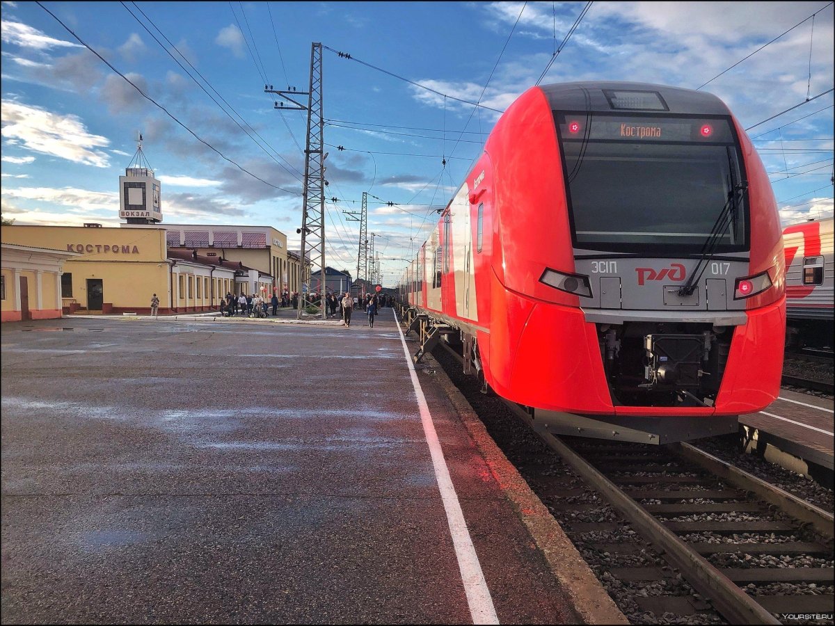 Скоростной поезд Ласточка