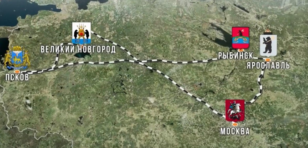 Поезд серебряный маршрут