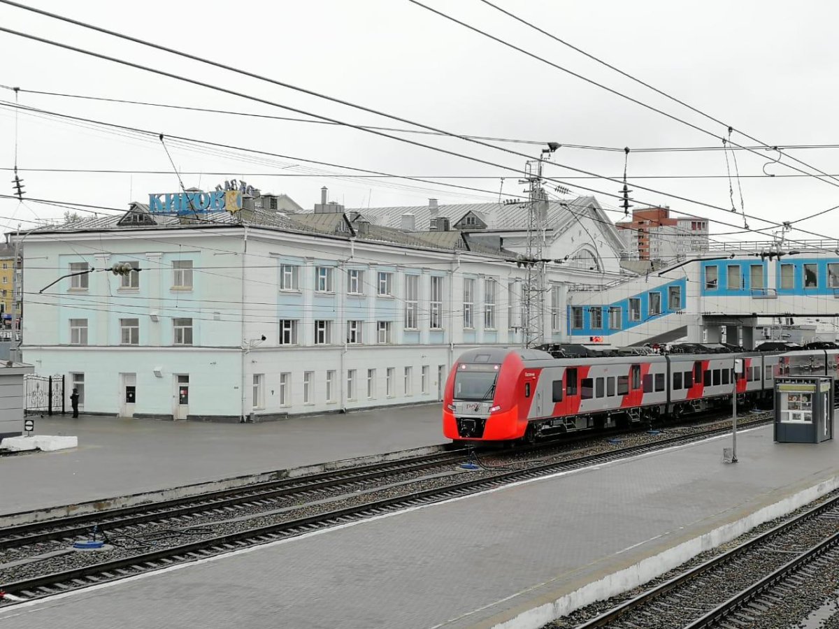Электропоезд Ласточка Киров Нижний Новгород