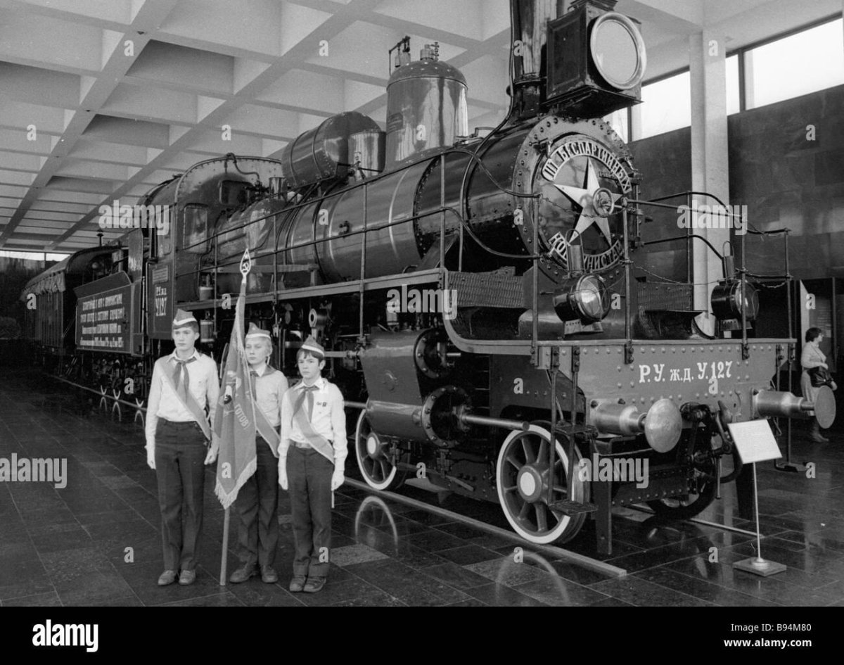 Траурный поезд Ленина музей