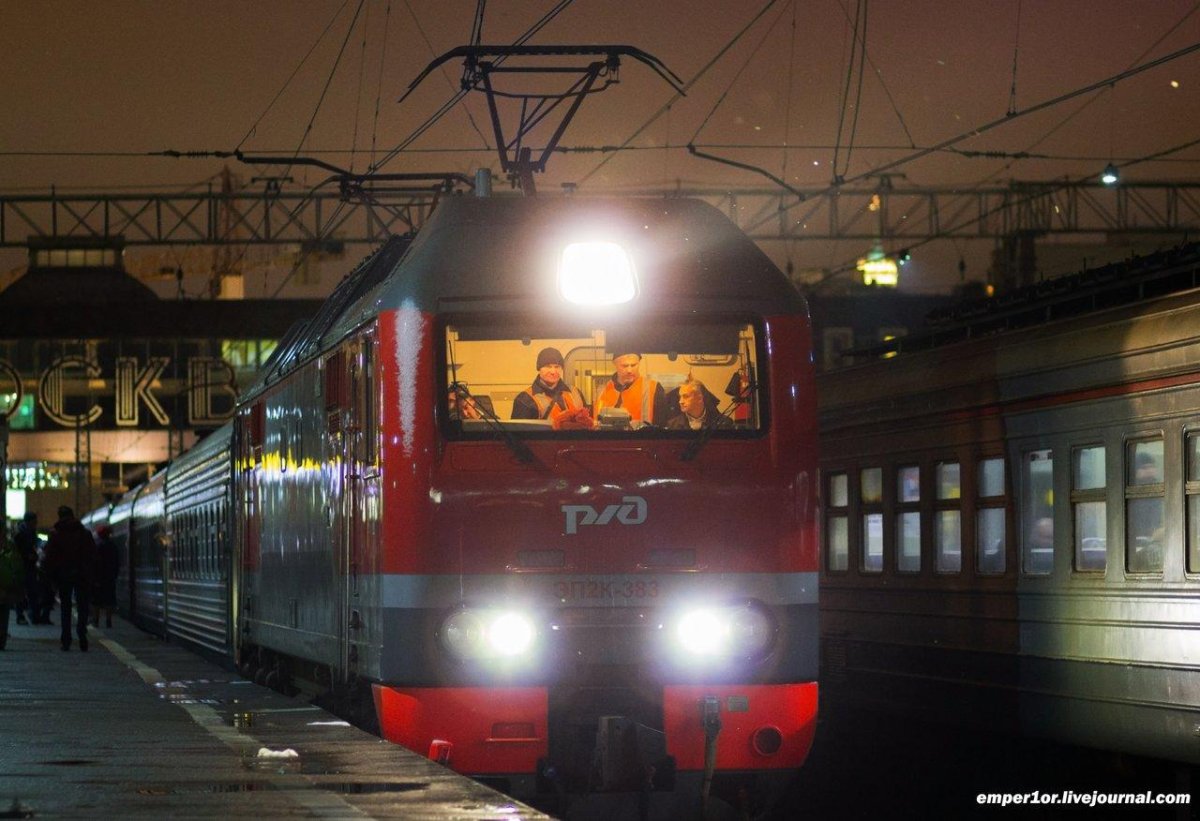 Эп2к на Киевском вокзале