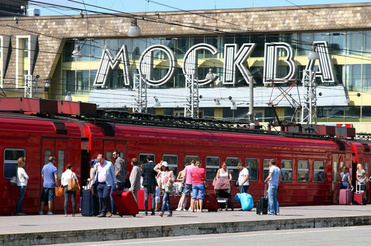 Павелецкий вокзал Москва. Железная. Дорога