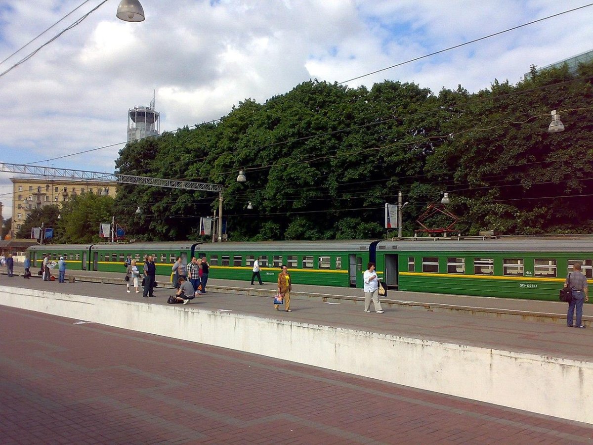 Павелецкий вокзал платформы