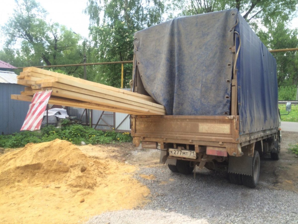 BAW Fenix для перевозки досок