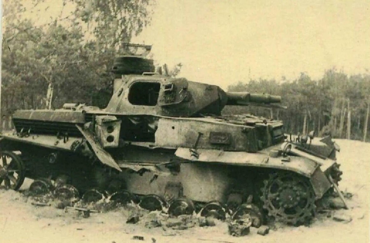 Танк т4 Германия подбитые