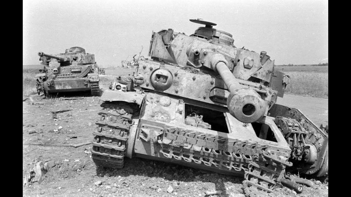 Танкист Оськин в борьбе с тиграми