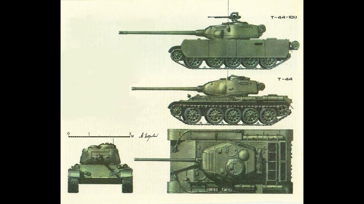 Танк т-44 технические характеристики
