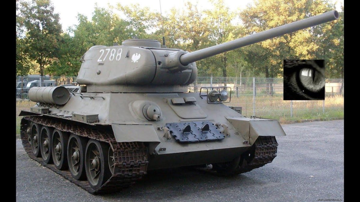 Танк т-34-85