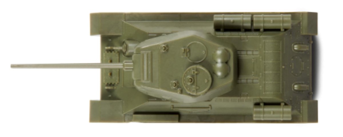 Сборная модель танк т-34-85