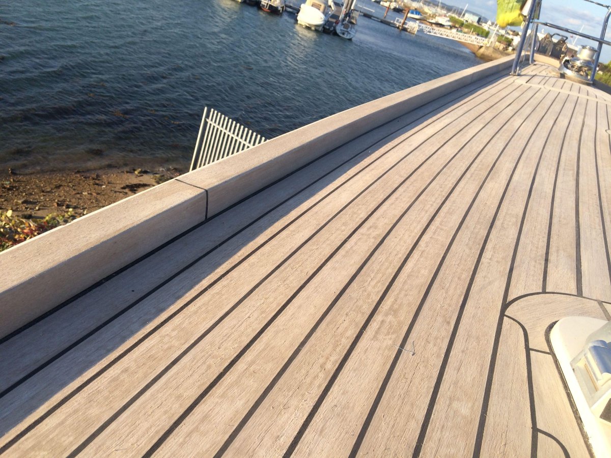 Teak Deck Boat