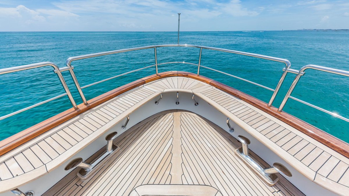 Море с палубы корабля