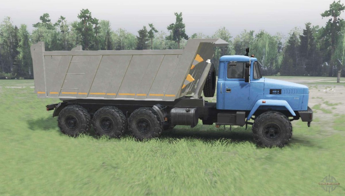 KRAZ 7140 Scale model