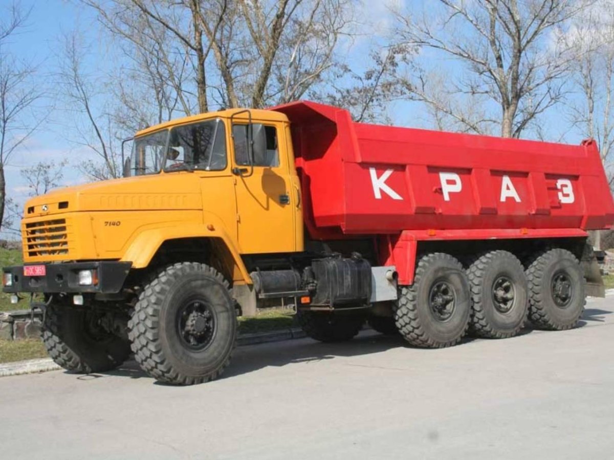 Самосвал КРАЗ-7140с6
