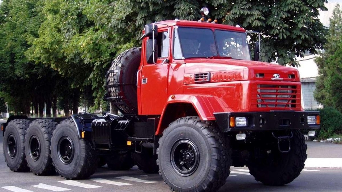 Шасси КРАЗ-7140н6