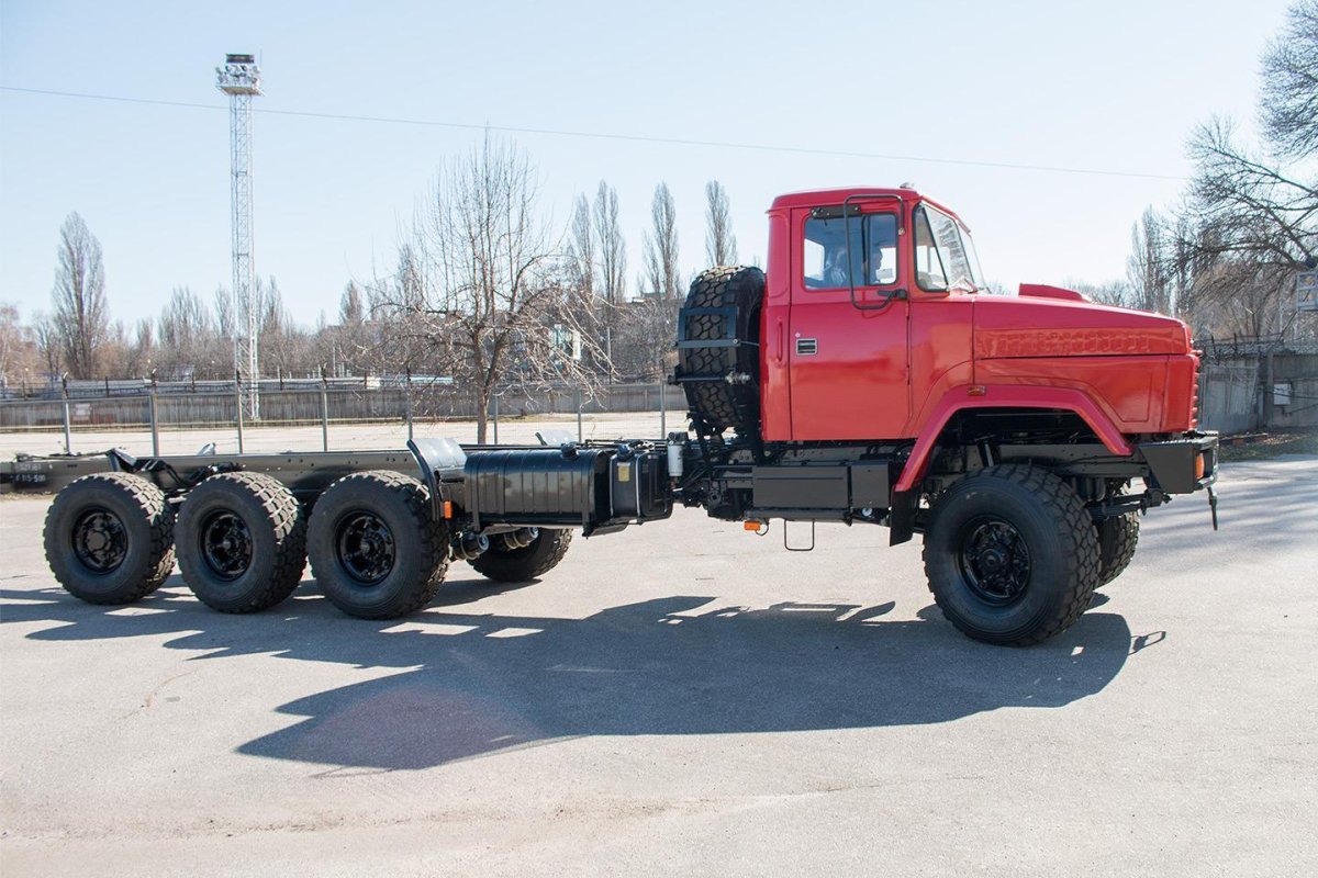 Шасси КРАЗ-7140н6
