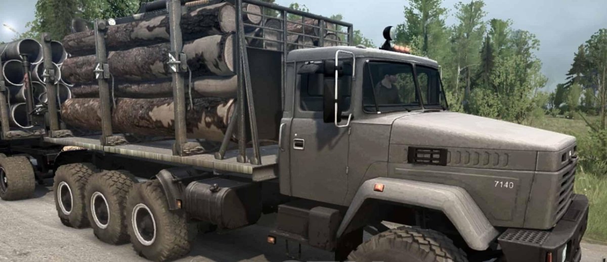 KRAZ-7140 Truck
