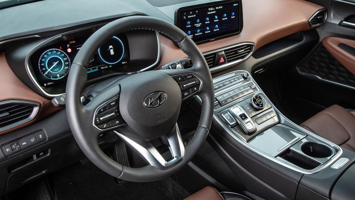 Хендай сантафе 2022 салон