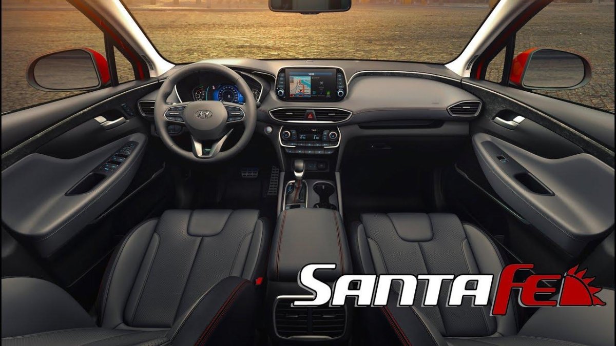 Hyundai Santa Fe 2019 салон